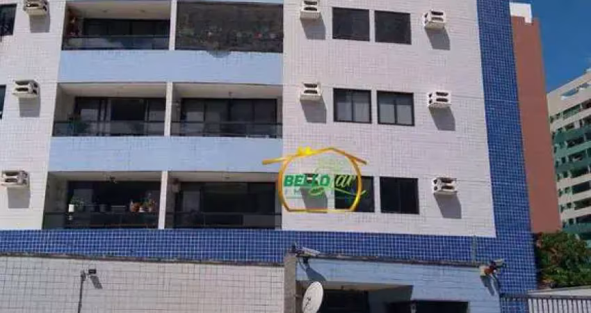 Apartamento com 3 dormitórios à venda, 79 m² por r$ 400.000,00 - torre - recife/pe