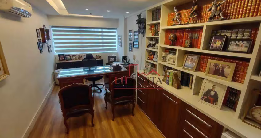 Excelente sala decorada em fino acabamento à venda, 28 m² por r$ 260.000 - centro - niterói/rj