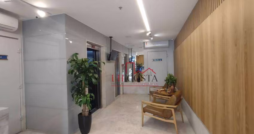 Sala tipo cobertura linear à venda, 71 m² por R$ 600.000 - Icaraí - Niterói/RJ
