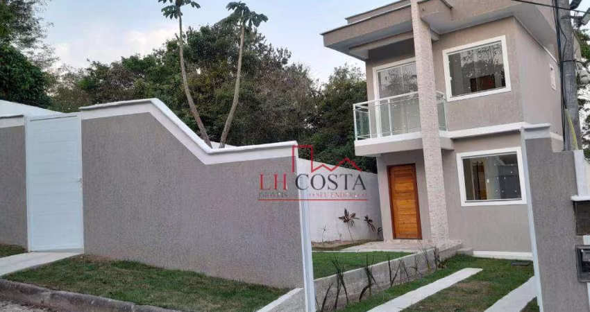 Casa duplex com 2 dormitórios sendo 2 suítes  à venda, 76 m² por R$ 350.000 - Maria Paula - São Gonçalo/RJ