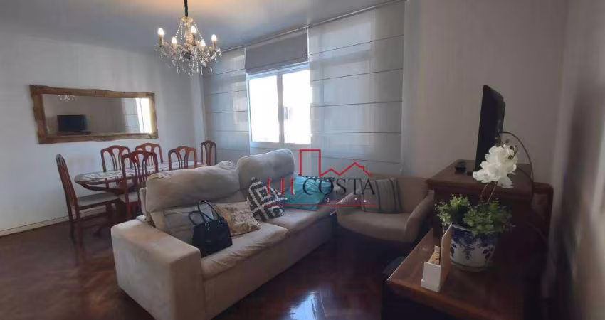 Apartamento na Praia de Icaraí com vista parcial Mar, com 3 dormitórios à venda, 105 m² por R$ 1.000.000 - Icaraí - Niterói/RJ