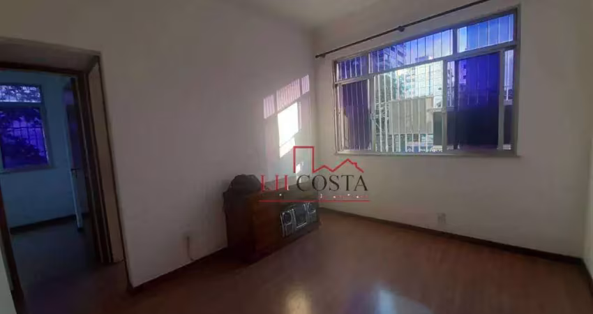 Apartamento próximo ao campo de são bento com 2 dormitórios à venda, 65 m² por r$ 350.000 - icaraí - niterói/rj