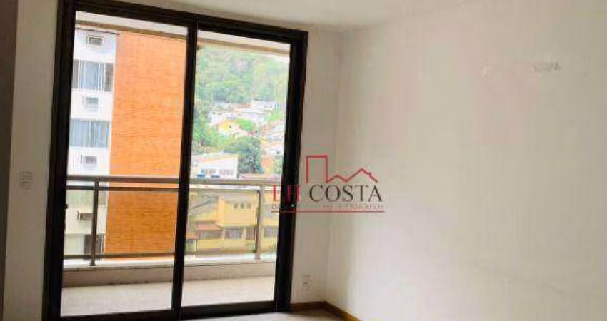 Apartamento com 2 varandas sendo uma gourmet, 2 dormitórios sendo 1 suíte  à venda, 67 m² por R$ 580.000 - Santa Rosa - Niterói/RJ
