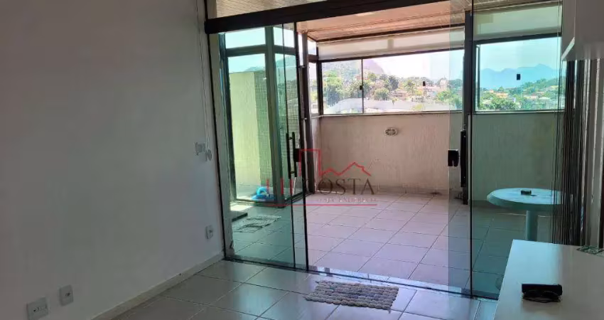 Cobertura à venda, 115 m² por r$ 590.000,00 - pendotiba - niterói/rj