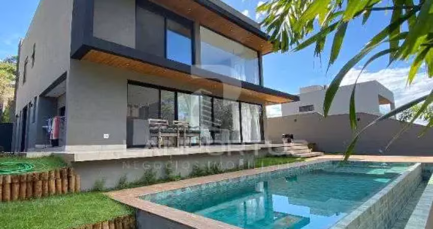 Casa alto padrao 4 quartos com 348m2 no condominio alphaville - bonfim paulista/ribeirao preto-sp