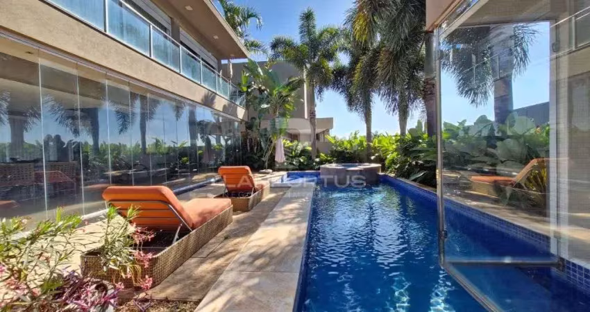 Casa em condomínio fechado com 5 quartos à venda na Avenida Américo de Souza Meirelles, Residencial e Empresarial Alphaville, Ribeirão Preto