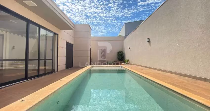 Casa terrea alto padrao para locacao com 3 quartos 189m2 condominio terras de siena - ribeirao preto/sp