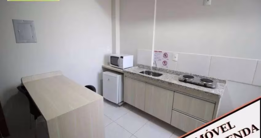 Apartamento com 1 dormitório à venda, 36 m² por r$ 98.000,00 - do turista - caldas novas/go