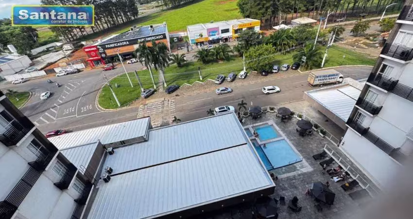 Apartamento com 1 dormitório à venda, 25 m² por R$ 270.000 - Residencial Spazzio - Caldas Novas/GO