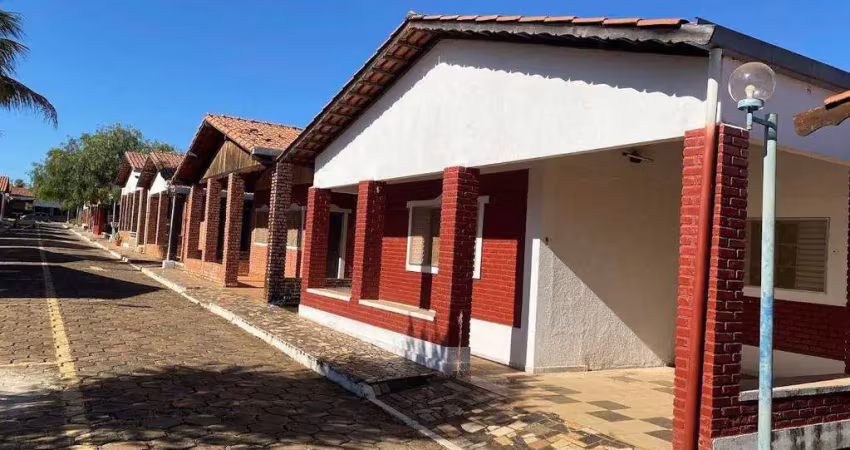 Chale 3 dormitórios à venda, 95 m² por r$ 78.000 - mansões das águas quentes - caldas novas/go
