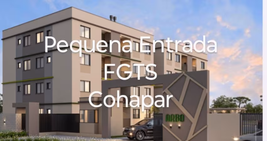 Apartamento Dois Quartos , No Bairro Vargem Grande Pinhais.