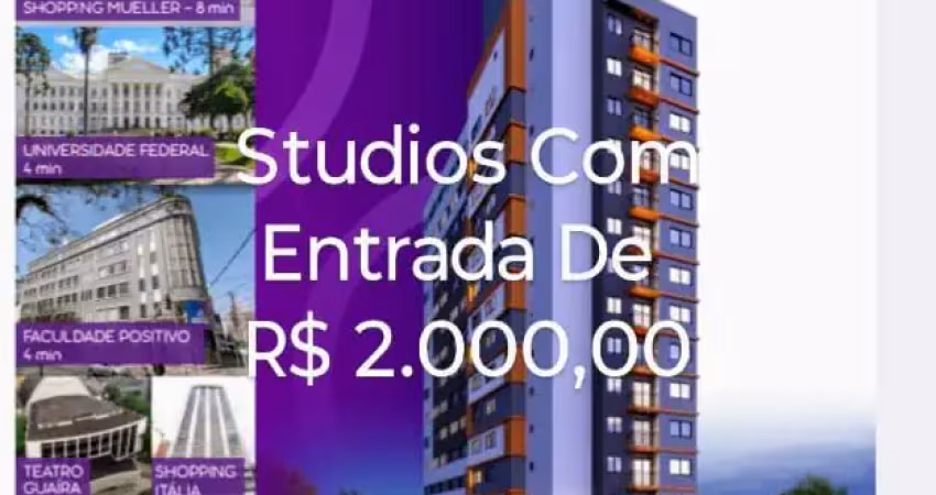 Kitnet / Stúdio à venda na Rua Treze de Maio, 148, Centro, Curitiba