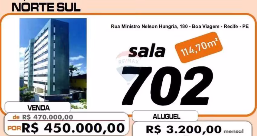 Sala comercial para alugar no Boa Viagem, Recife 