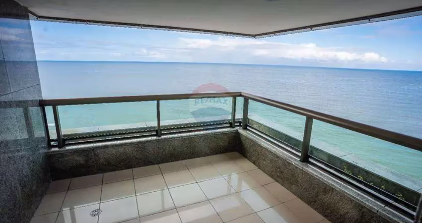 Venda apartamento luxuoso 4 suites em boa viagem à beira-mar!