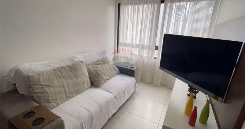 Venda apartamento 2 quartos mobiliado em boa viagem - recife