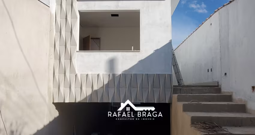 Casa assobradada em fase final de construção – sofisticação, conforto e excelente localização!Use seu FGTS!