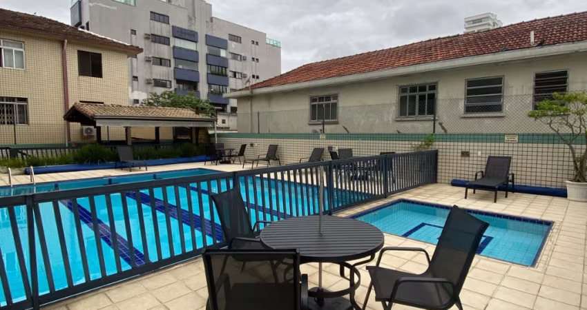 Apartamento com 2 dormitórios à venda, 125 m² por R$ 890.000,00 - Embaré - Santos/SP