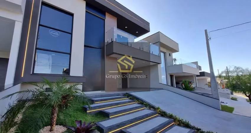 Casa com 3 dormitórios à venda, 285 m² por r$ 1.880.000,00 - condomínio villa do sol - valinhos/sp