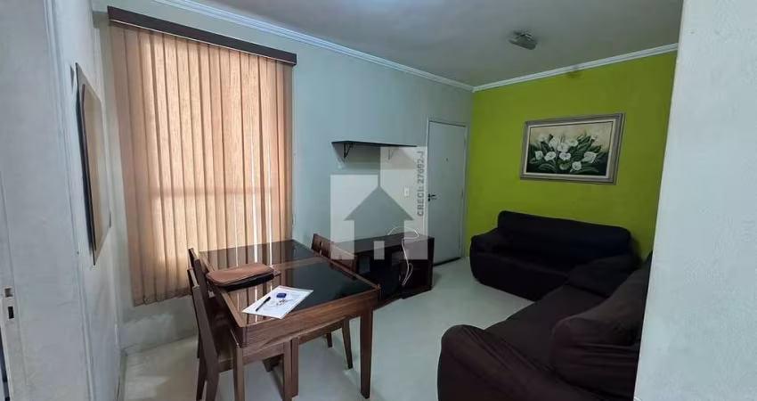Apartamento MOBILIADO com 2 dormitórios para alugar, 51 m² - Condomínio Residencial Janaína - Jardi