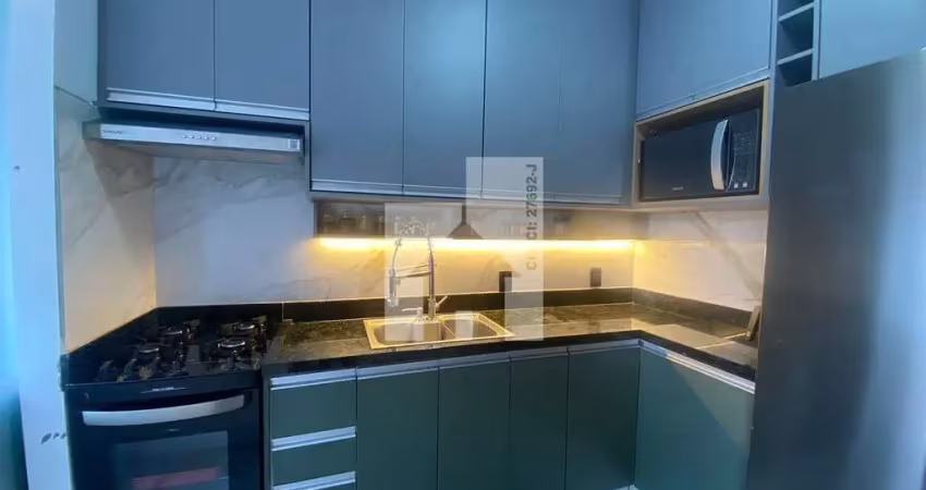 Apartamento com 2 dormitórios à venda, 47m²  sol da manhã - condomínio doce lar bella colônia, cida