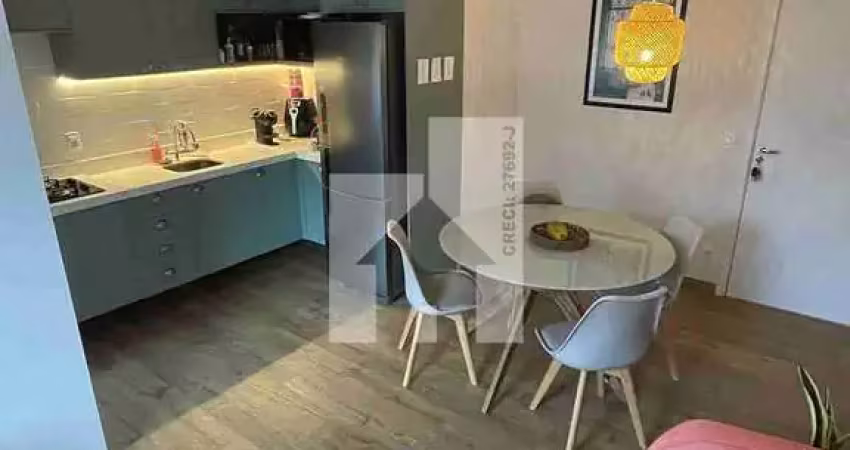 Apartamento mobiliado com 2 dormitórios (1 suite) para locação, 57m² - condominio fatto torres são