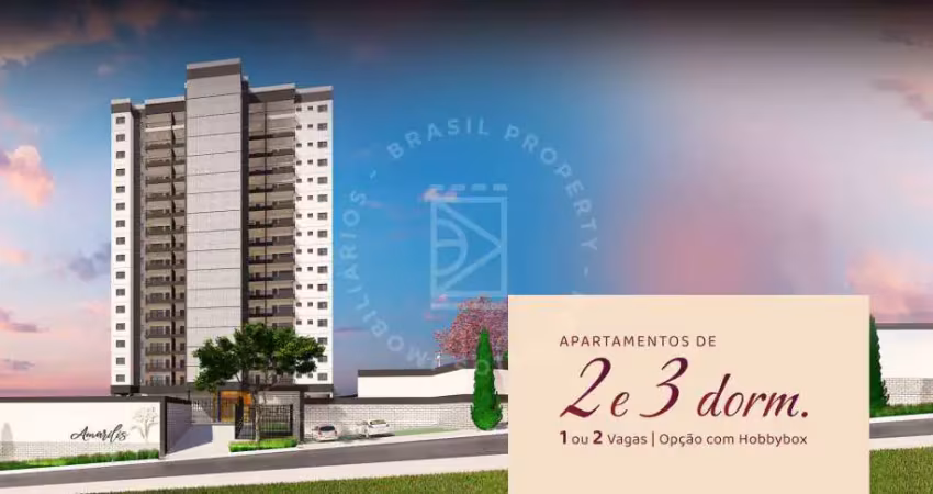 Apartamento com 2 quartos sendo 1 suíte, 66m², 2 vagas
