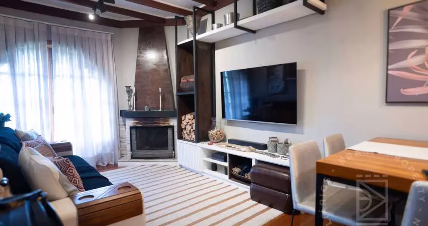 Flat duplex, 3 dormitórios sendo 1 suíte, 120m² em campos do jordão - sp