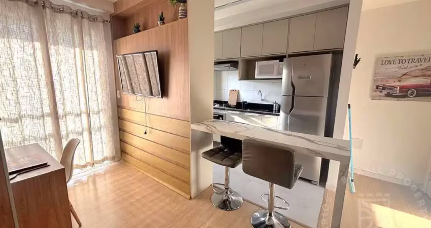 Apartamento studio para locação  36m²  mobiliado no jardim aquárius - sjc