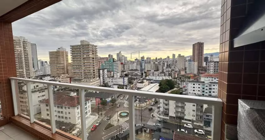 Apartamento para venda em praia grande, boqueirão, 1 dormitório, 1 banheiro, 1 vaga