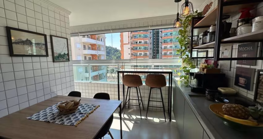 Apartamento para Venda em Praia Grande, Canto do Forte, 1 dormitório, 1 suíte, 2 banheiros, 1 vaga