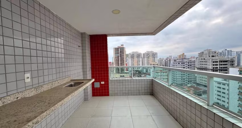 Apartamento para Venda em Praia Grande, Ocian, 2 dormitórios, 2 suítes, 3 banheiros, 2 vagas
