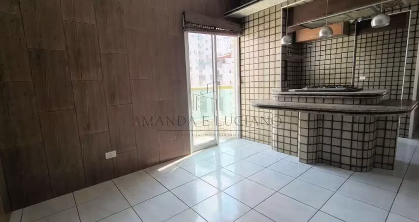 Apartamento para venda em praia grande, tupi, 1 dormitório, 1 banheiro, 1 vaga
