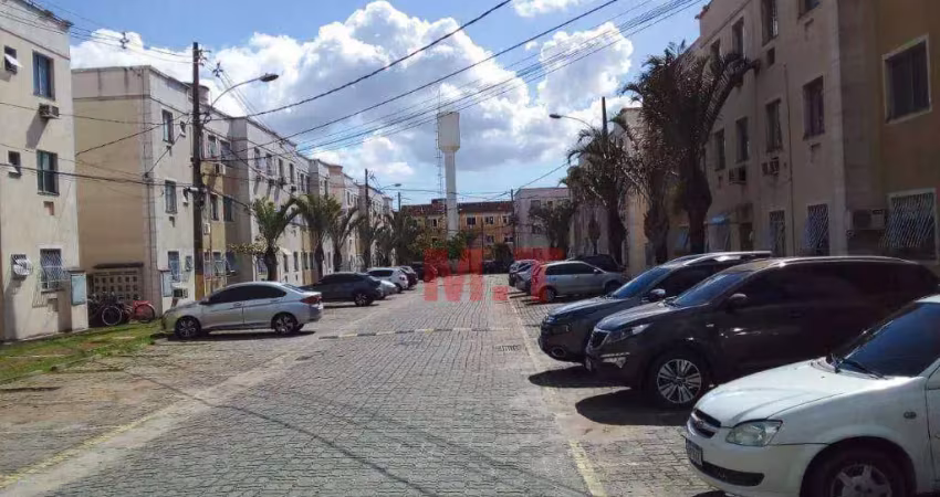 Apartamento com 2 dormitórios à venda, 48 m² por r$ 90.000,00 - campo grande - rio de janeiro/rj