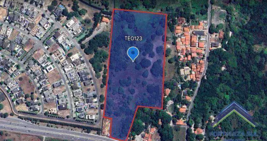 Terreno à venda, 39681 m² por r$ 14.000.000,00 - jacundá - eusébio/ce