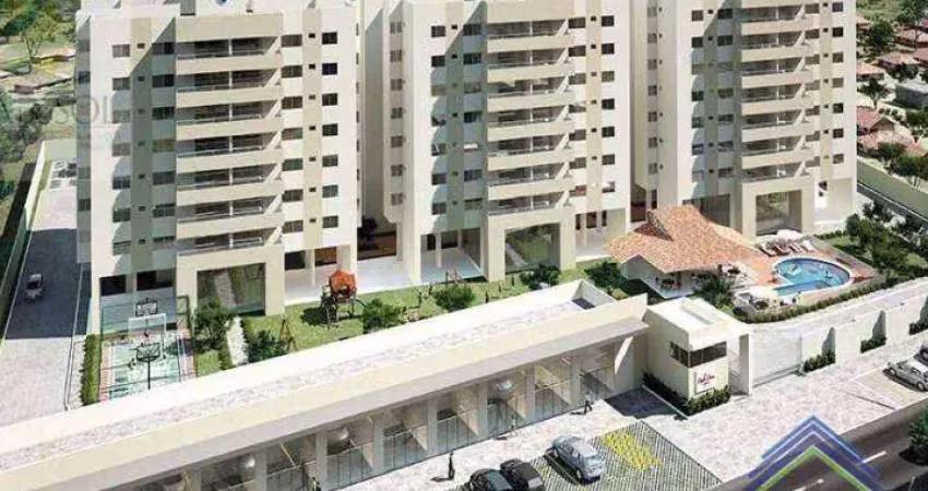 Apartamento com 3 dormitórios à venda, 107 m² por R$ 500.640,31 - Centro - Eusébio/CE