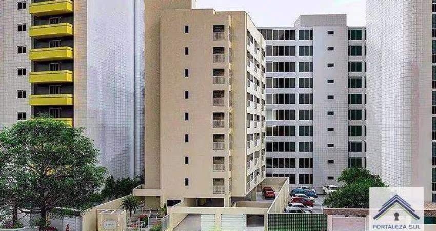 Apartamento com 1 dormitório à venda, 33 m² por R$ 850.000,00 - Meireles - Fortaleza/CE