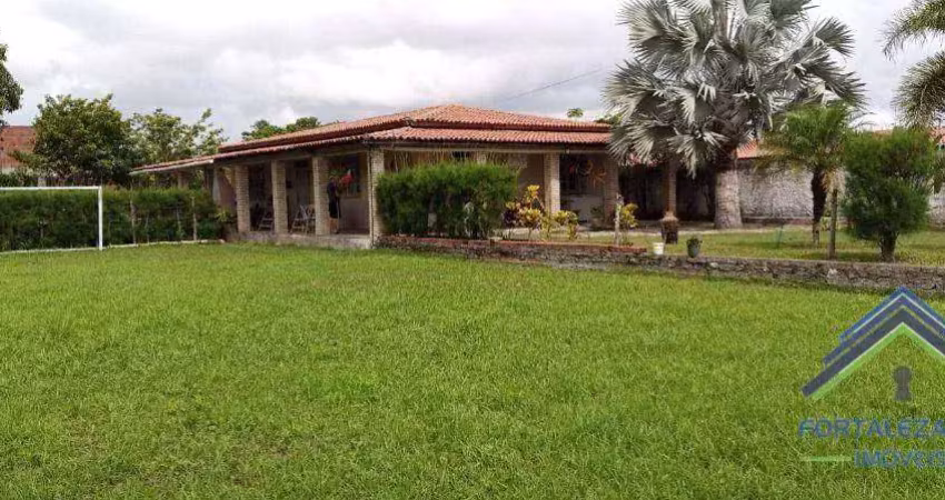Sítio com 3 dormitórios à venda, 1250 m² por r$ 390.000,00 - fagundes - aquiraz/ce