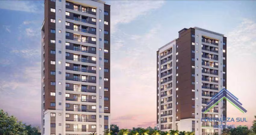 Apartamento com 2 dormitórios à venda, 51 m² por R$ 661.202,48 - Joaquim Távora - Fortaleza/CE
