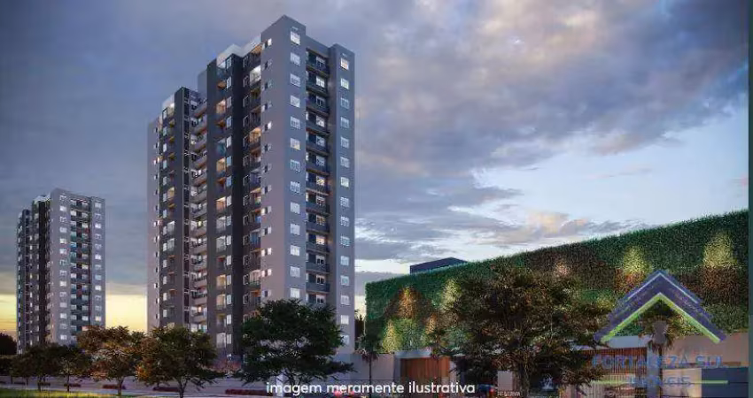 Apartamento com 2 dormitórios à venda, 54 m² por r$ 420.990,00 - manoel dias branco - fortaleza/ce