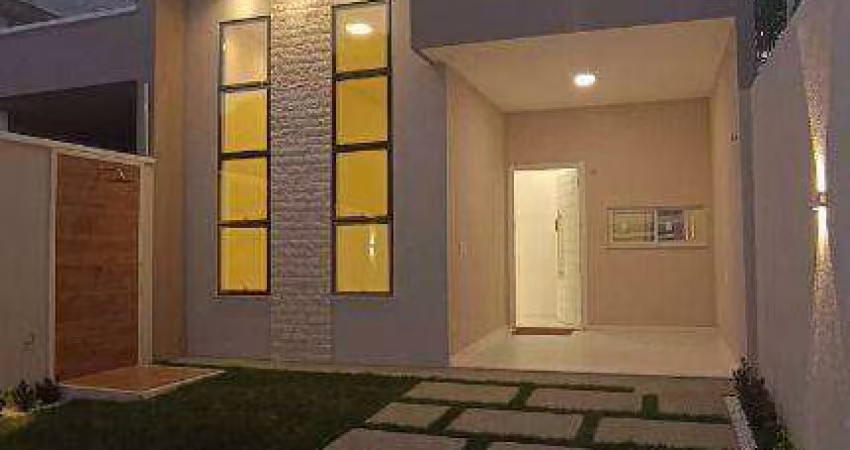 Casa com 3 dormitórios à venda, 104 m² por R$ 498.000,00 - Lt Morad Vento Leste - Eusébio/CE