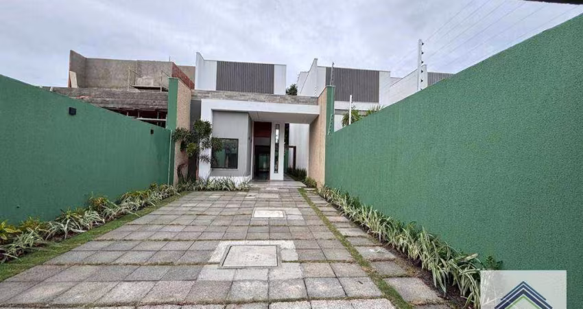 Casa com 3 dormitórios à venda, 140 m² por R$ 695.000,00 - Guaribas - Eusébio/CE