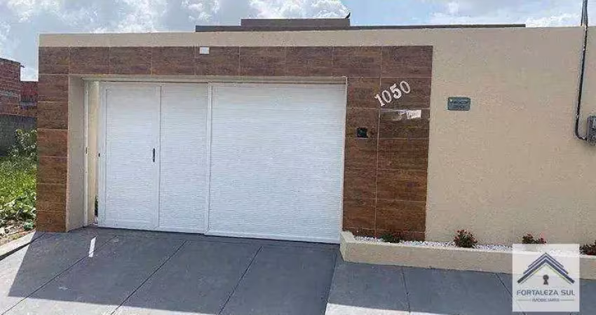 Casa com 3 dormitórios à venda, 100 m² por R$ 419.000 - Urucunema - Eusébio/CE