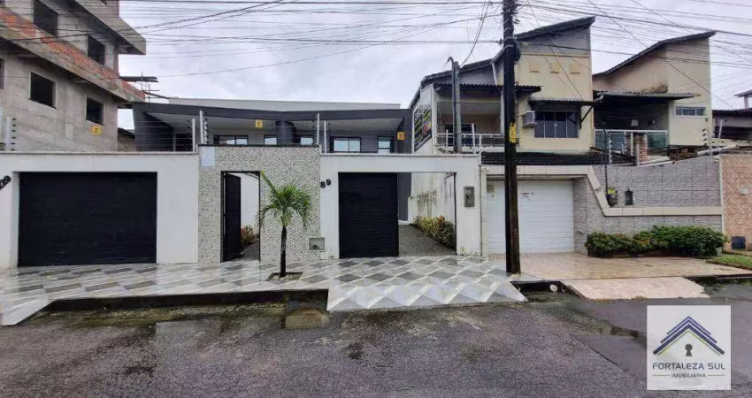 Casa com 5 dormitórios à venda, 167 m² por r$ 750.000,00 - cajazeiras - fortaleza/ce
