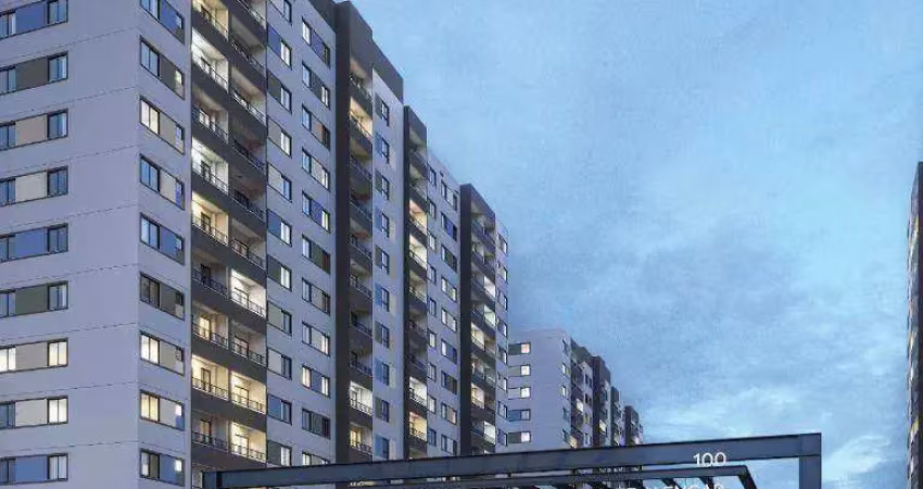 Apartamento com 2 dormitórios à venda, 43 m² por r$ 254.990,00 - cajazeiras - fortaleza/ce