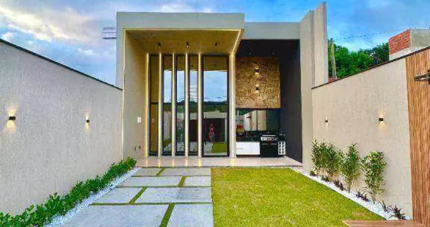 Casa com 4 dormitórios à venda, 140 m² por r$ 649.000 - guaribas - eusébio/ce