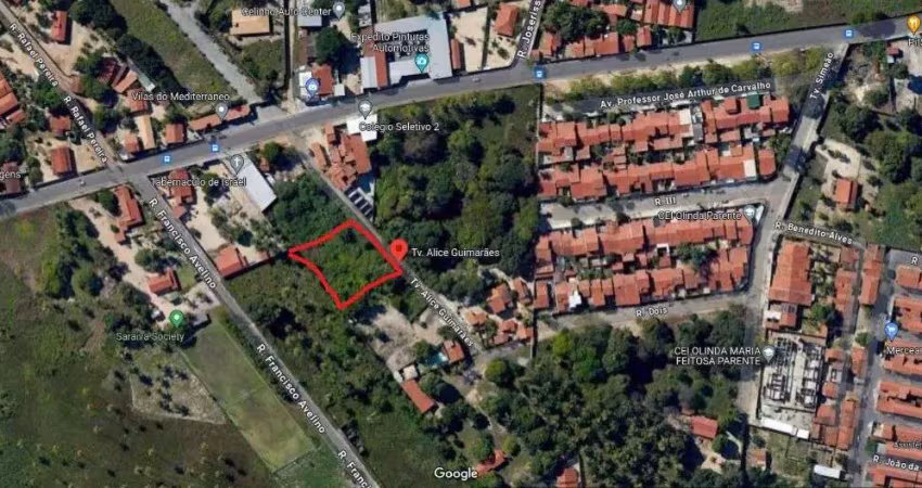 Terreno à venda na Travessa Alice Guimarães, Lagoa Redonda, Fortaleza