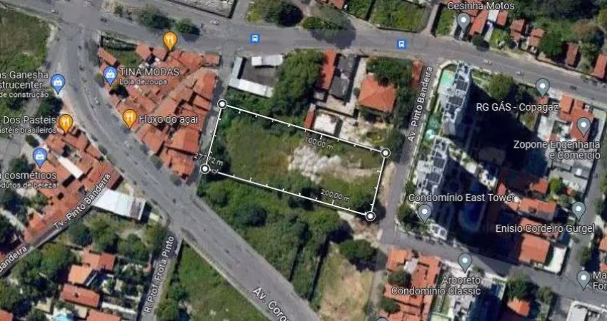 Terreno à venda na Avenida Pinto Bandeira, 390, Engenheiro Luciano Cavalcante, Fortaleza