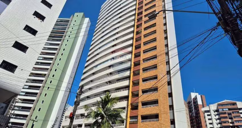 Apartamento a venda no ed marville, vista mar, no meireles com 70m2 por r$ 740.000,00