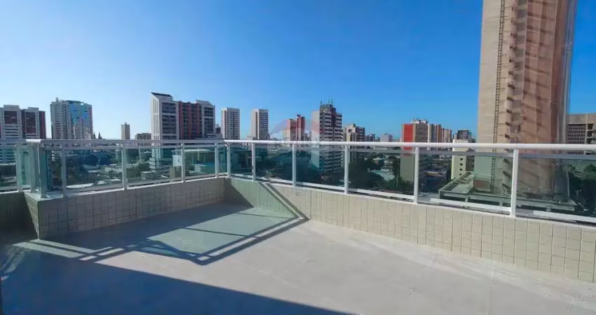 Cobertura duplex de alto padrão na aldeota – moreira de sousa | 3 suítes | 2 vagas | 106m² | a 150m da praça luíza távora