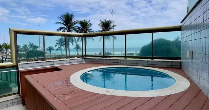 Vendo apartamento 2 quartos frontal mar na barra da tijuca  com jacuzzi na varanda